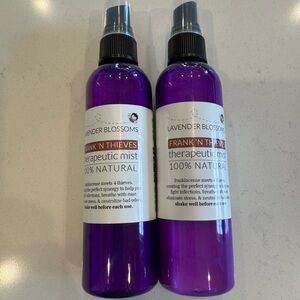 Set of 2 - Lavender Blossoms Purple Mist Spray